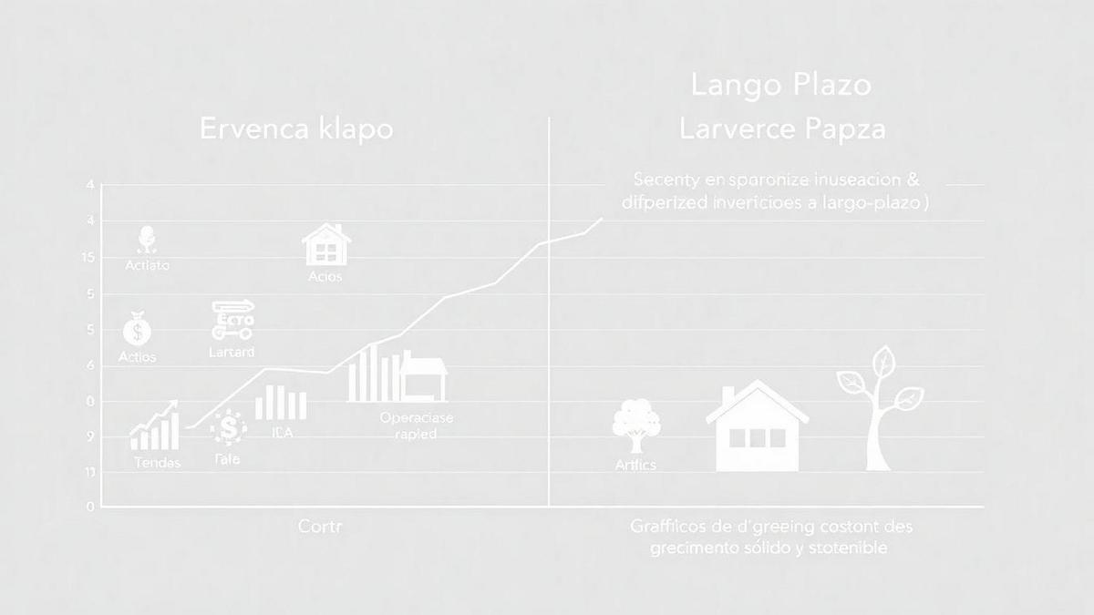 Diferencias Clave entre Inversiones a Corto y Largo Plazo